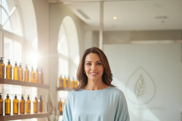 beauty and wellness consultant - relevant illustration