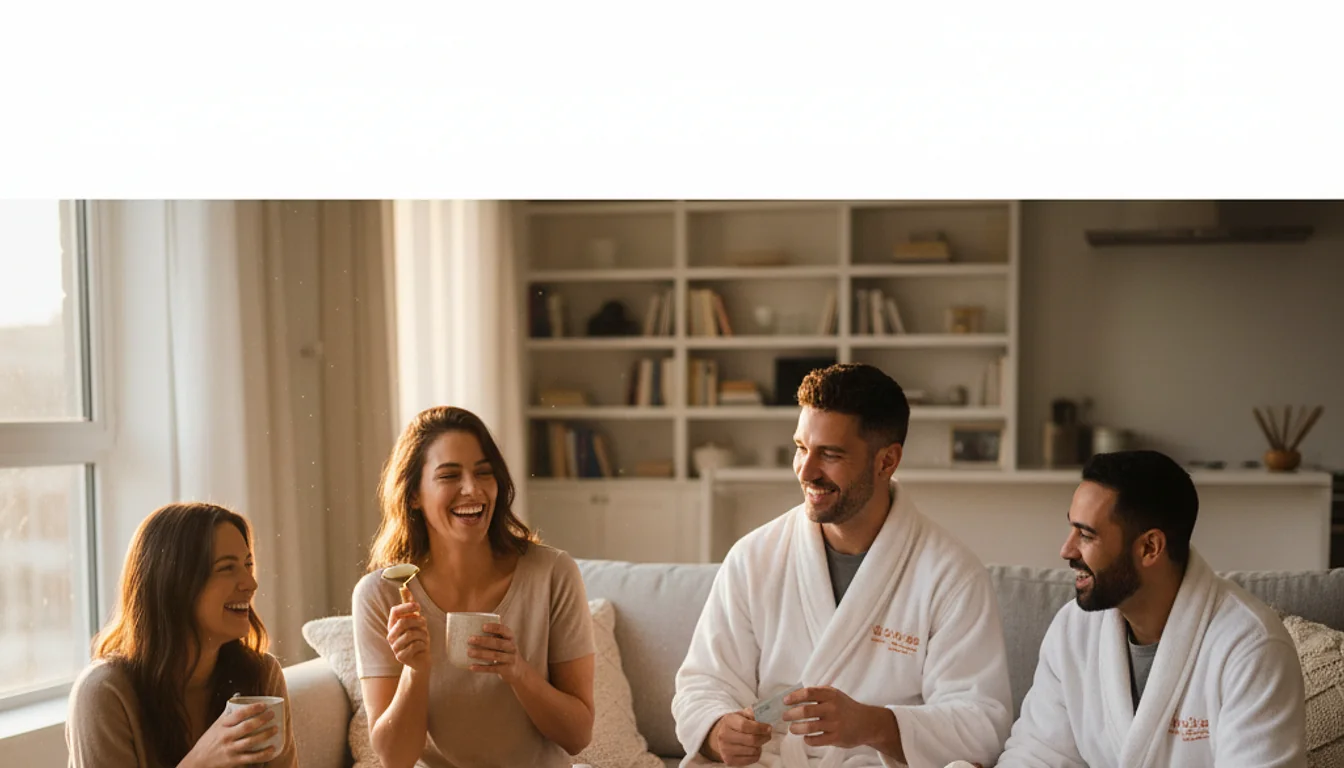 beauty and wellness gifts - relevant illustration