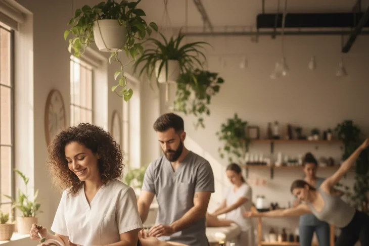 beauty and wellness jobs - relevant illustration