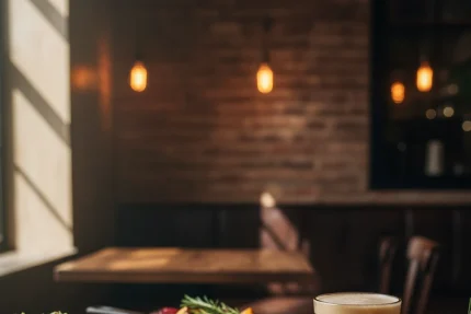 food and drink near me - relevant illustration