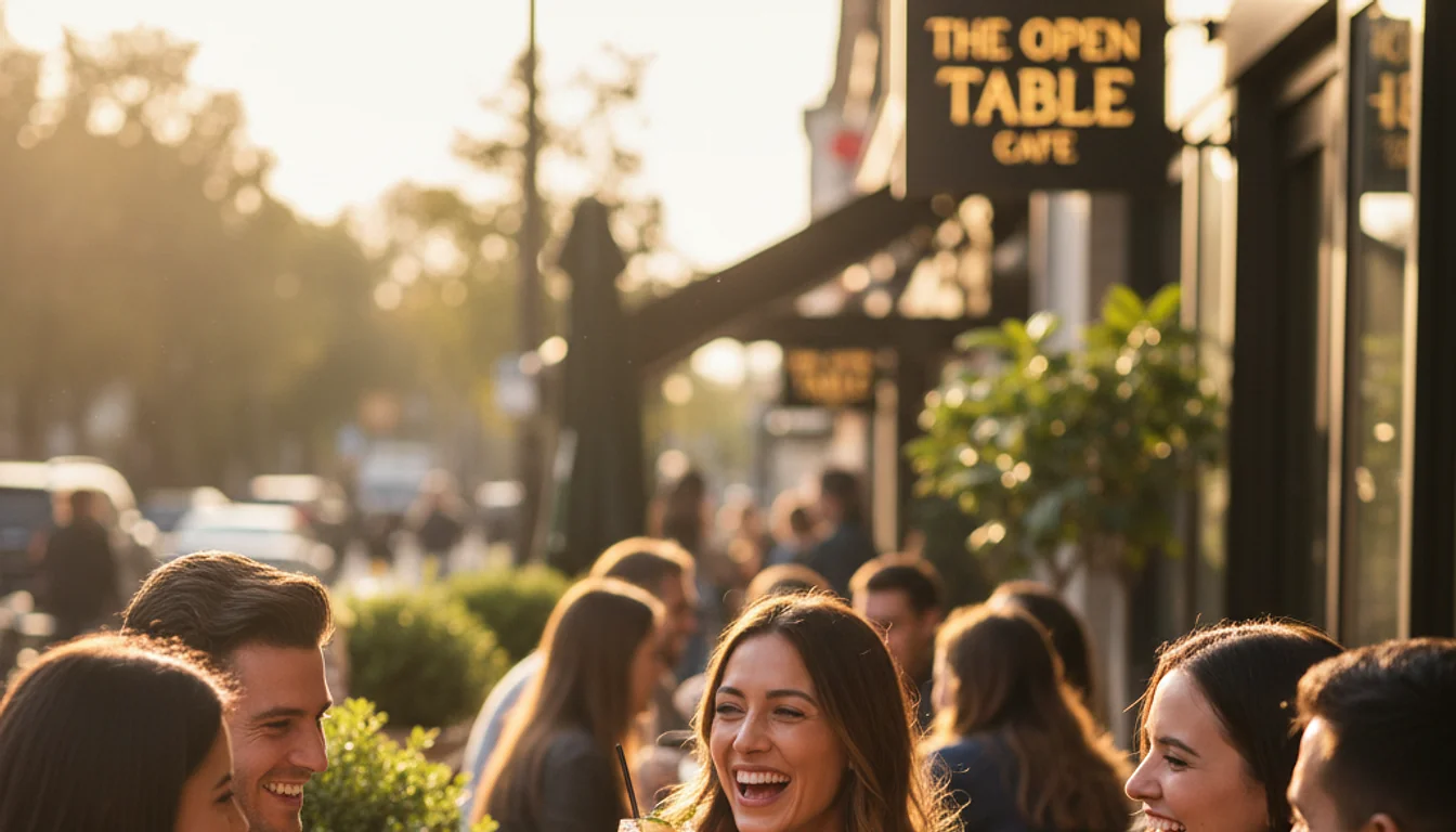 food and drinks open near me - relevant illustration