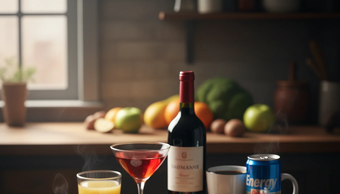 food and drinks to avoid during pregnancy - relevant illustration