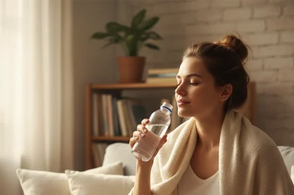 how to eat and drink after vomiting - relevant illustration