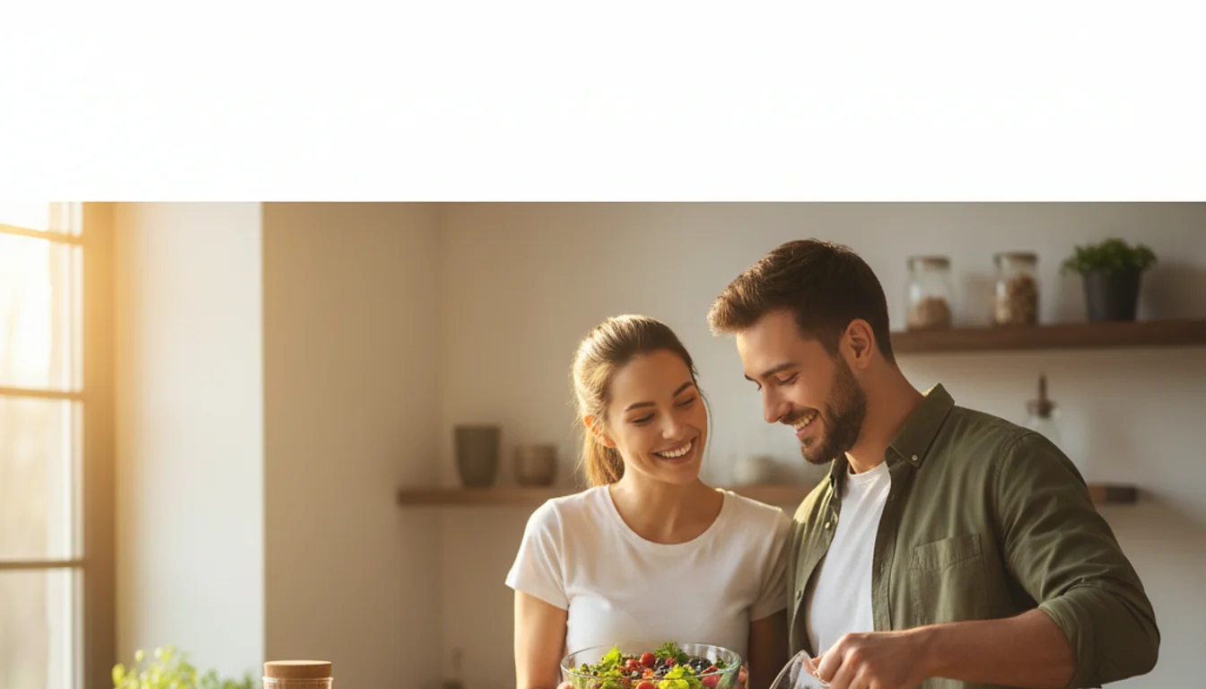 how to eat and drink healthy - relevant illustration