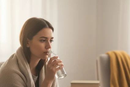 how to eat and drink with norovirus - relevant illustration