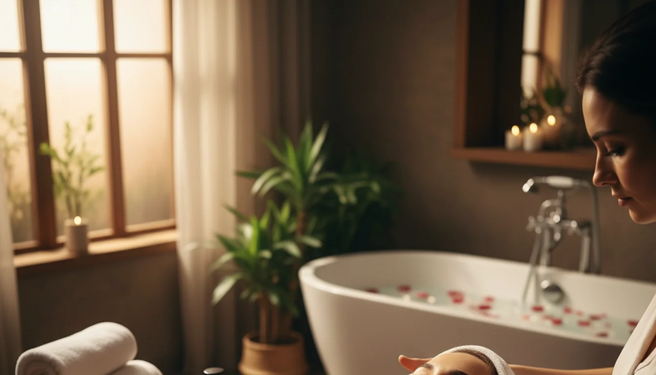 beauty and wellness care - relevant illustration