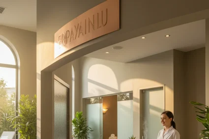 beauty and wellness near me - relevant illustration