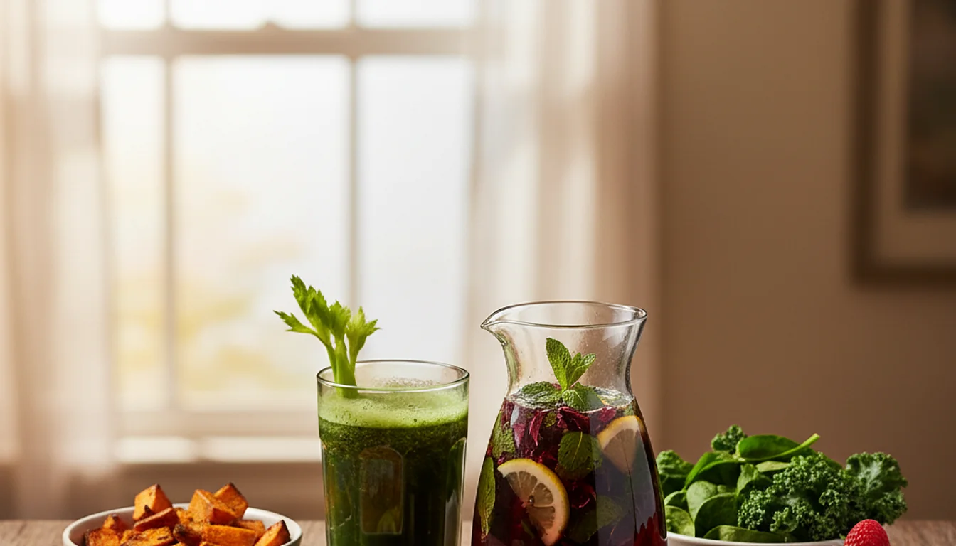 food and drink to lower blood pressure - relevant illustration