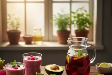 food and drink to lower blood pressure - relevant illustration