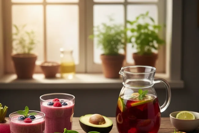 food and drink to lower blood pressure - relevant illustration