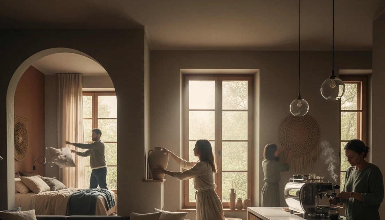 home and decor locations - relevant illustration