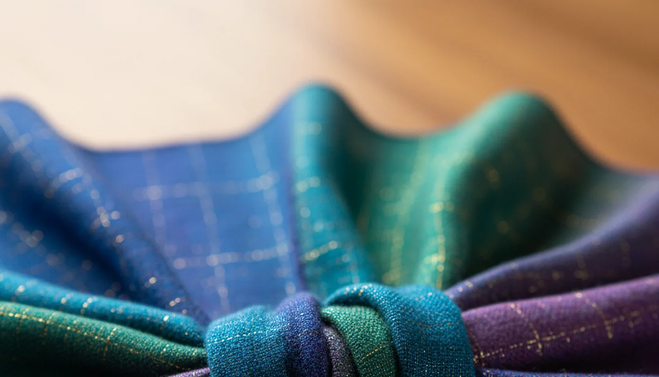 how to fashion a scarf - relevant illustration