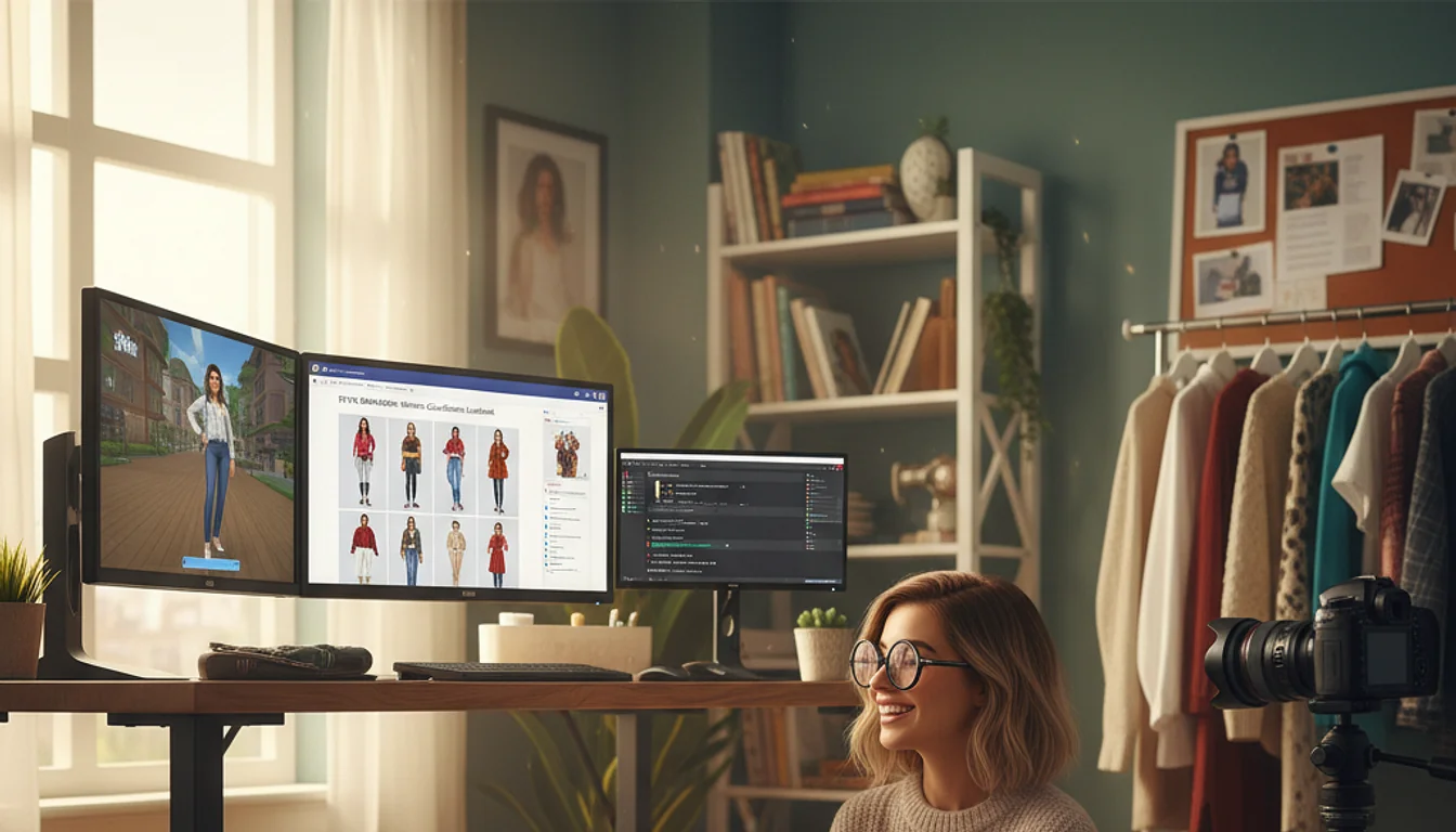 how to fashion blog sims 4 - relevant illustration