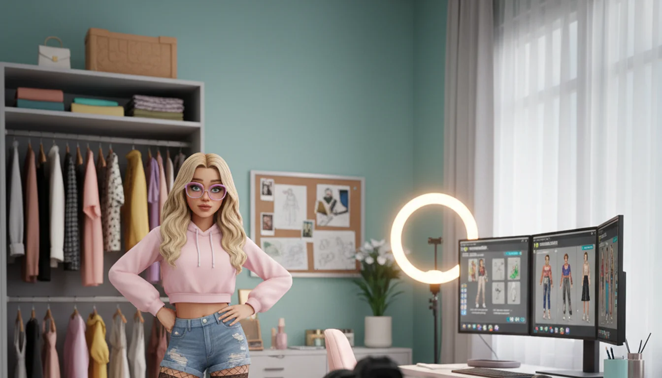 how to fashion blog sims 4 - relevant illustration