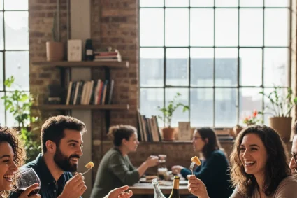 why food and beverage - relevant illustration