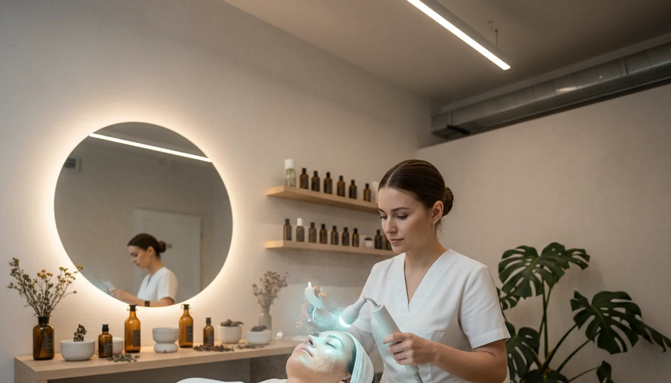 aesthetics beauty wellness - relevant illustration