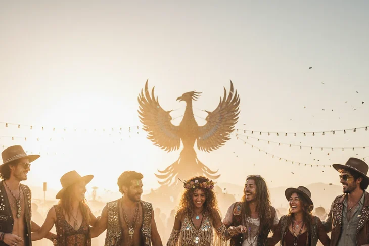 festival outfits - relevant illustration