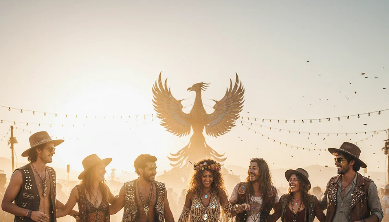 festival outfits - relevant illustration