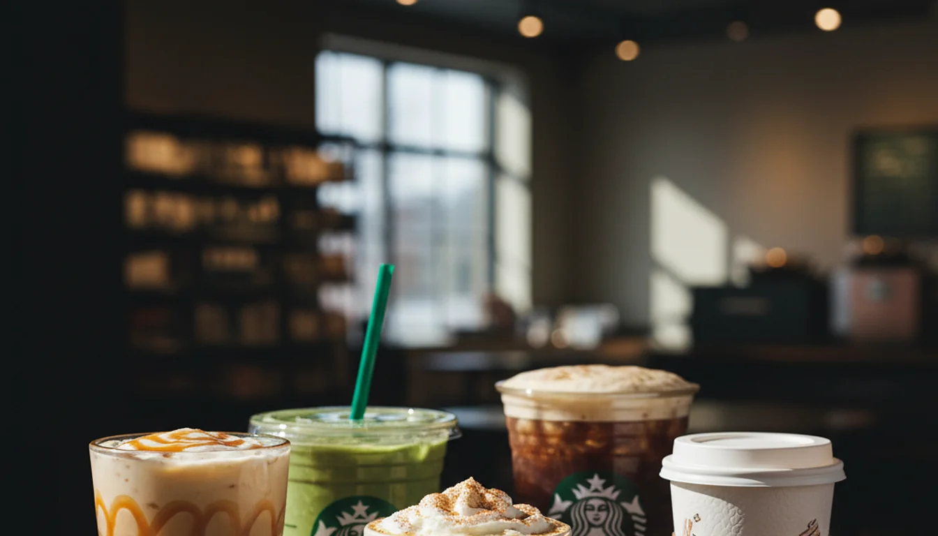 good starbucks drinks - relevant illustration