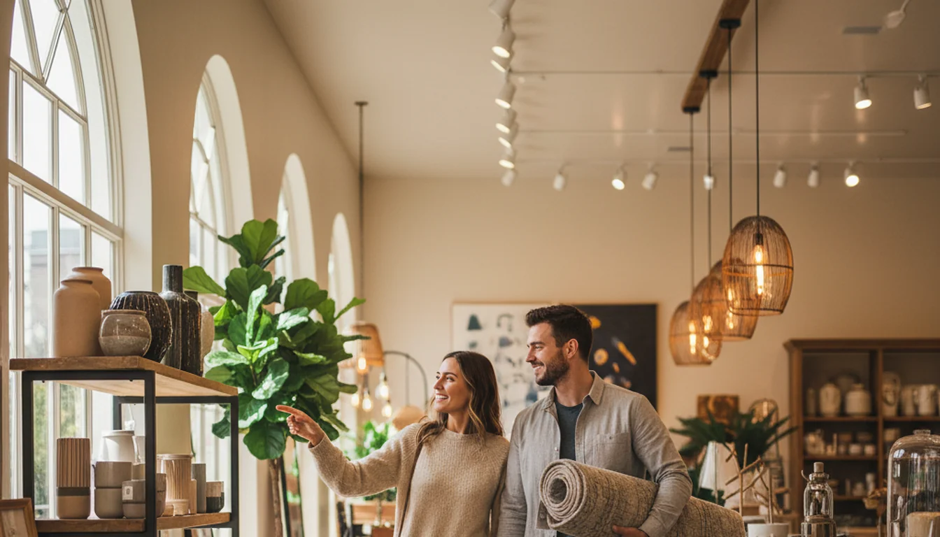 home decor stores - relevant illustration