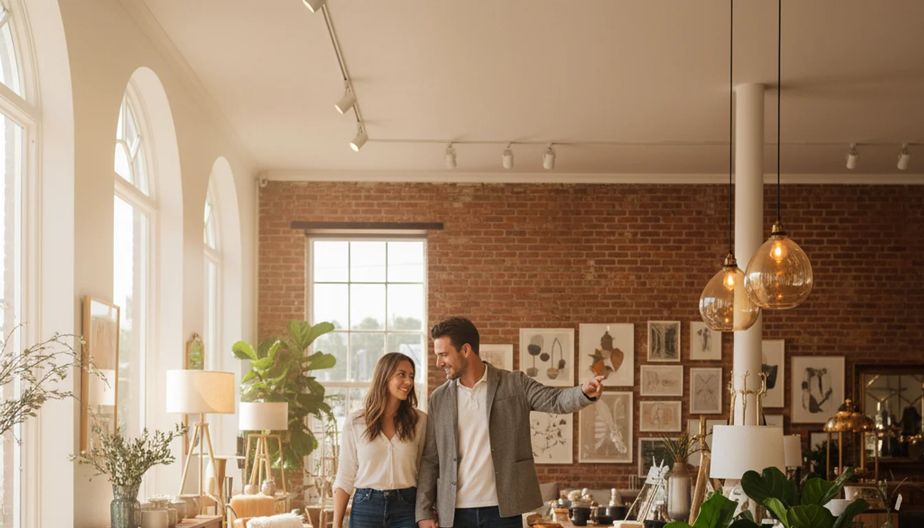 home decor stores - relevant illustration