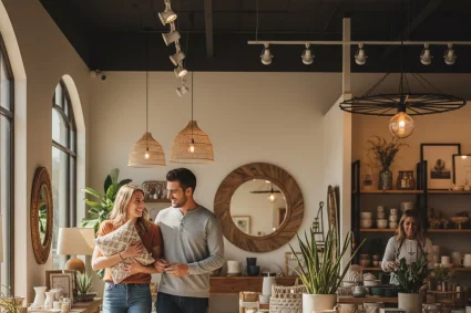 home decor stores - relevant illustration