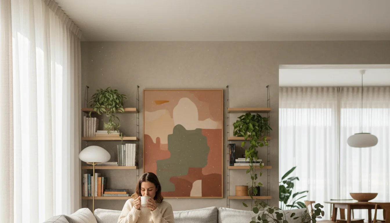 home interior design - relevant illustration