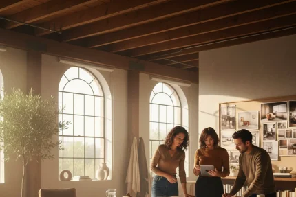 interior designers - relevant illustration