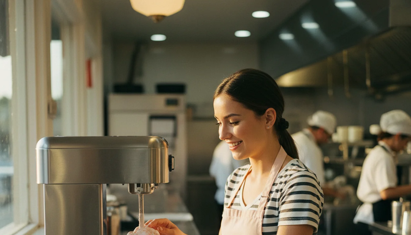 milkshake machine - relevant illustration