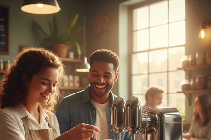 milkshake machine - relevant illustration