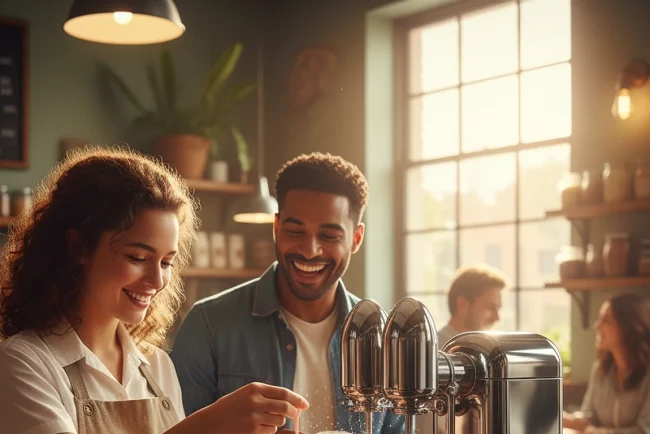 milkshake machine - relevant illustration