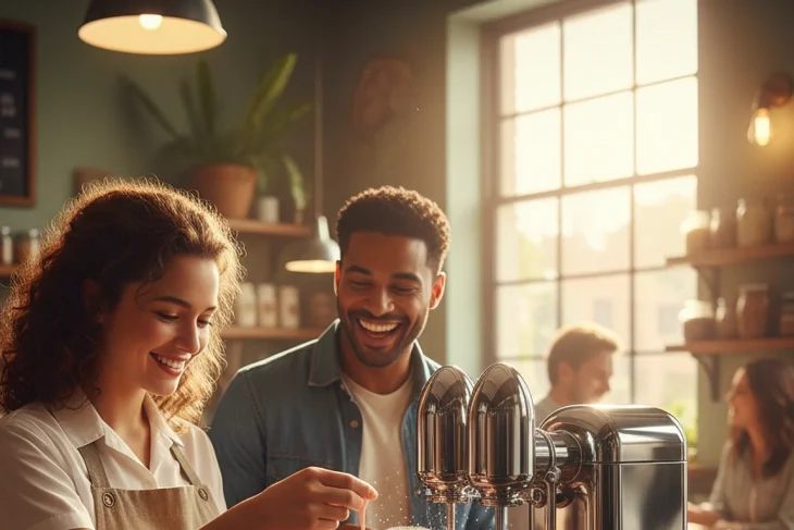 milkshake machine - relevant illustration