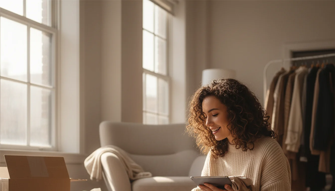 online clothing stores - relevant illustration