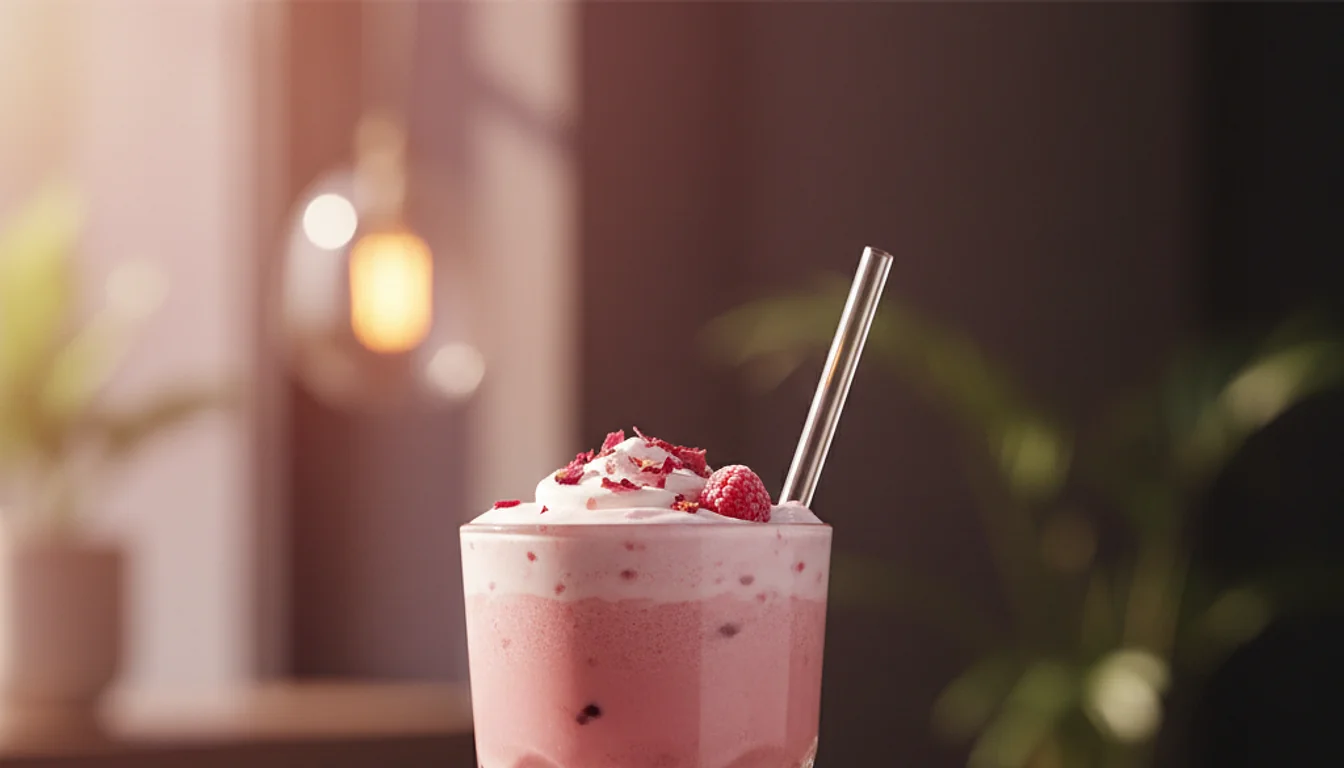 pink drink - relevant illustration