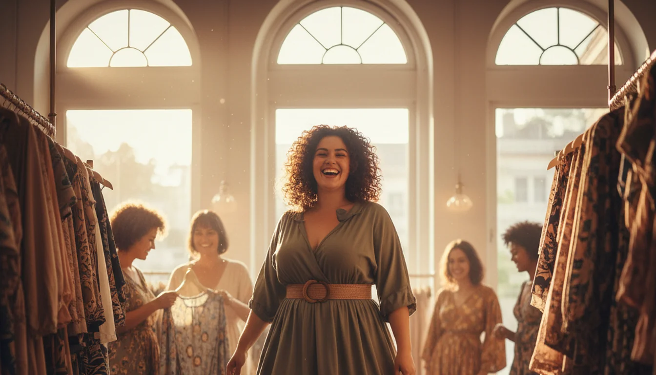 plus size clothing - relevant illustration