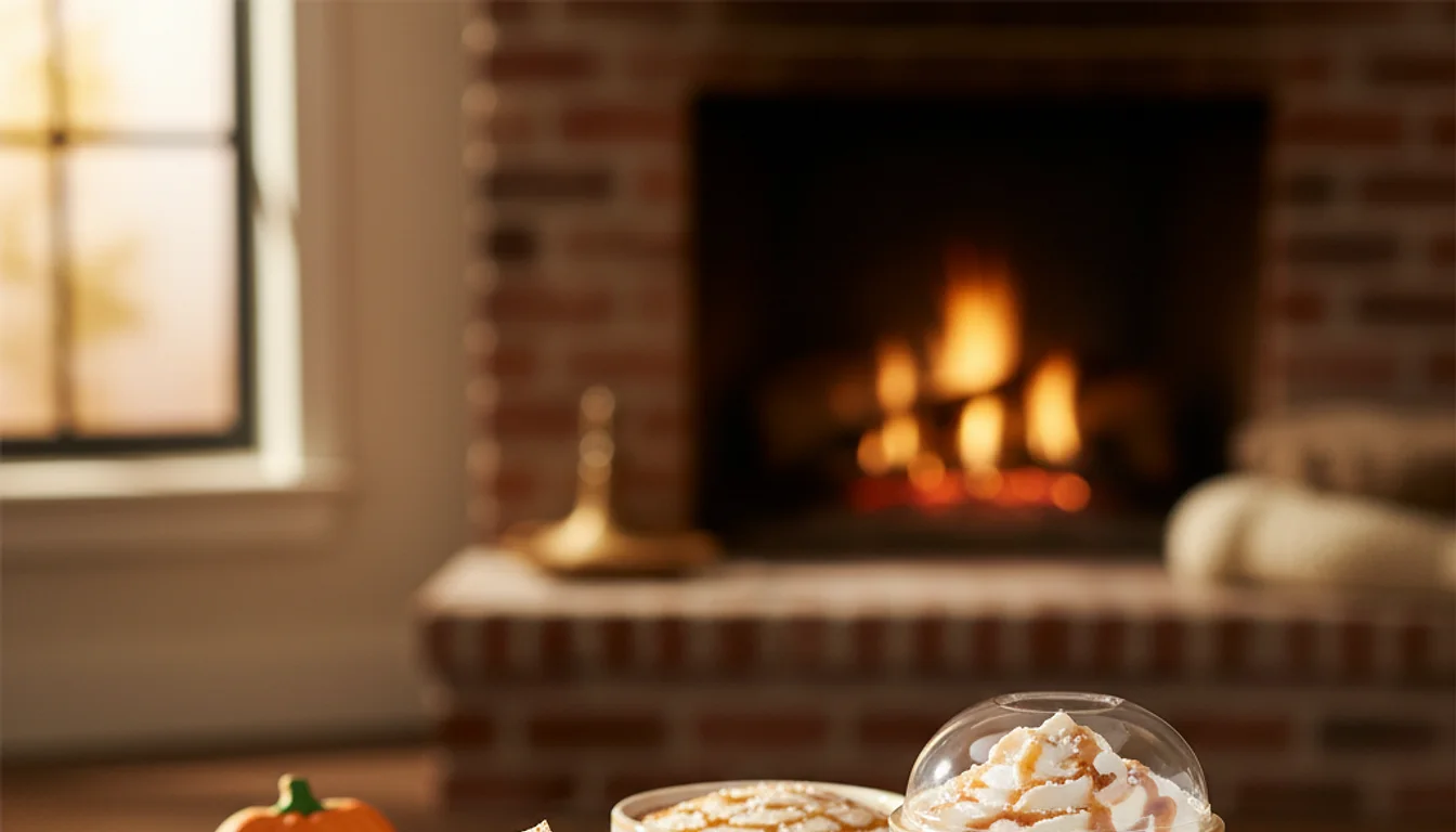 starbucks fall drinks - relevant illustration