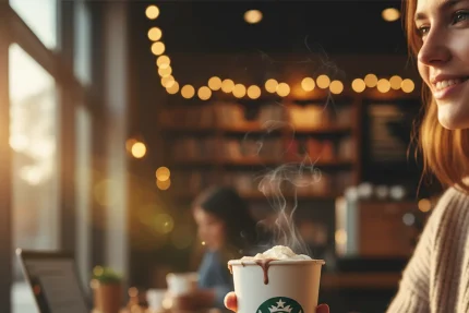 starbucks hot chocolate - relevant illustration