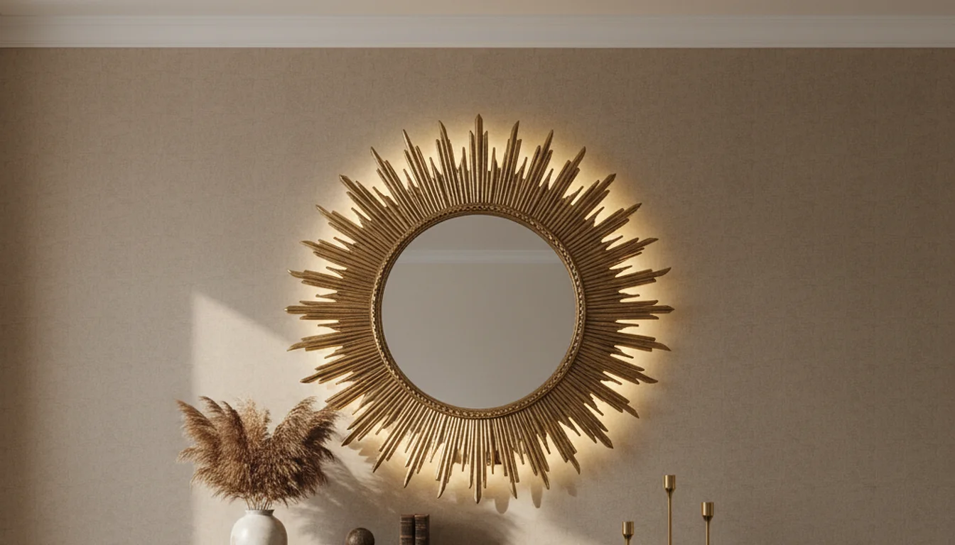 wall mirror decor - relevant illustration