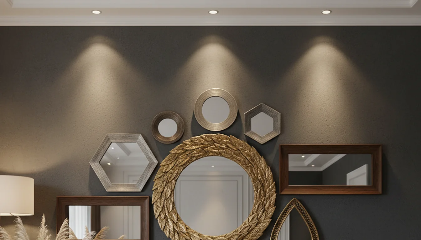 wall mirror decor - relevant illustration