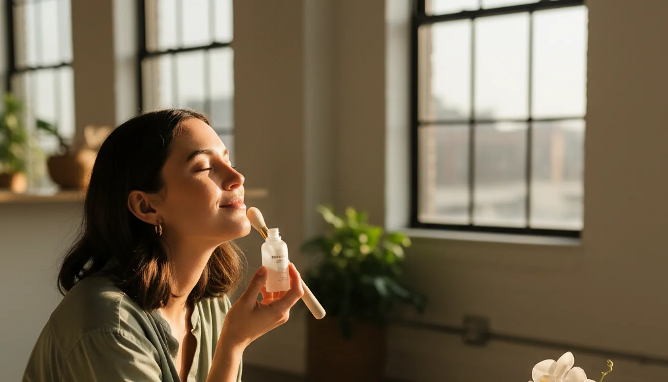 wellness skin care - relevant illustration