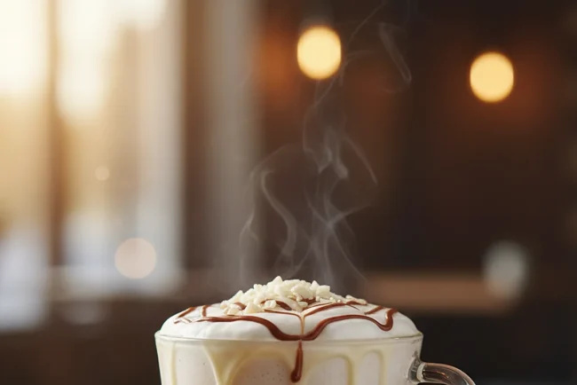 white chocolate mocha - relevant illustration