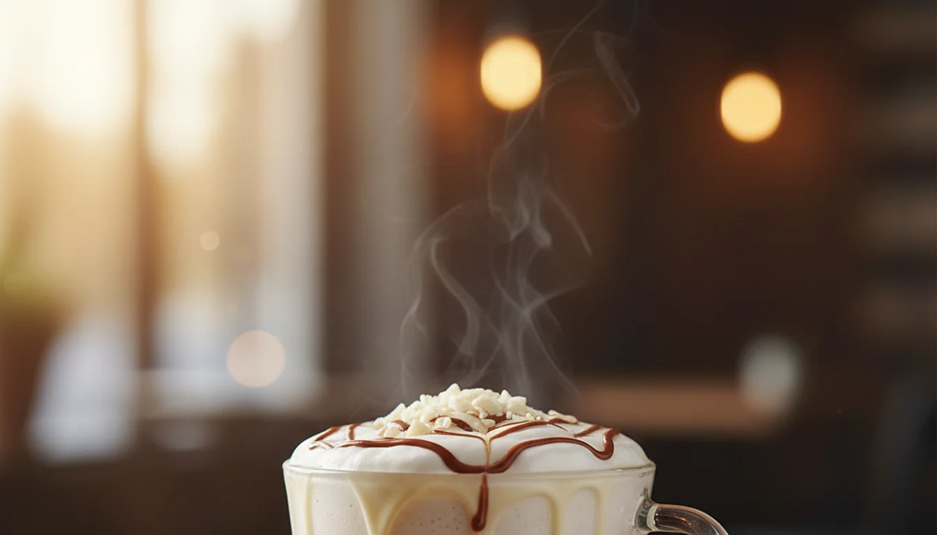 white chocolate mocha - relevant illustration