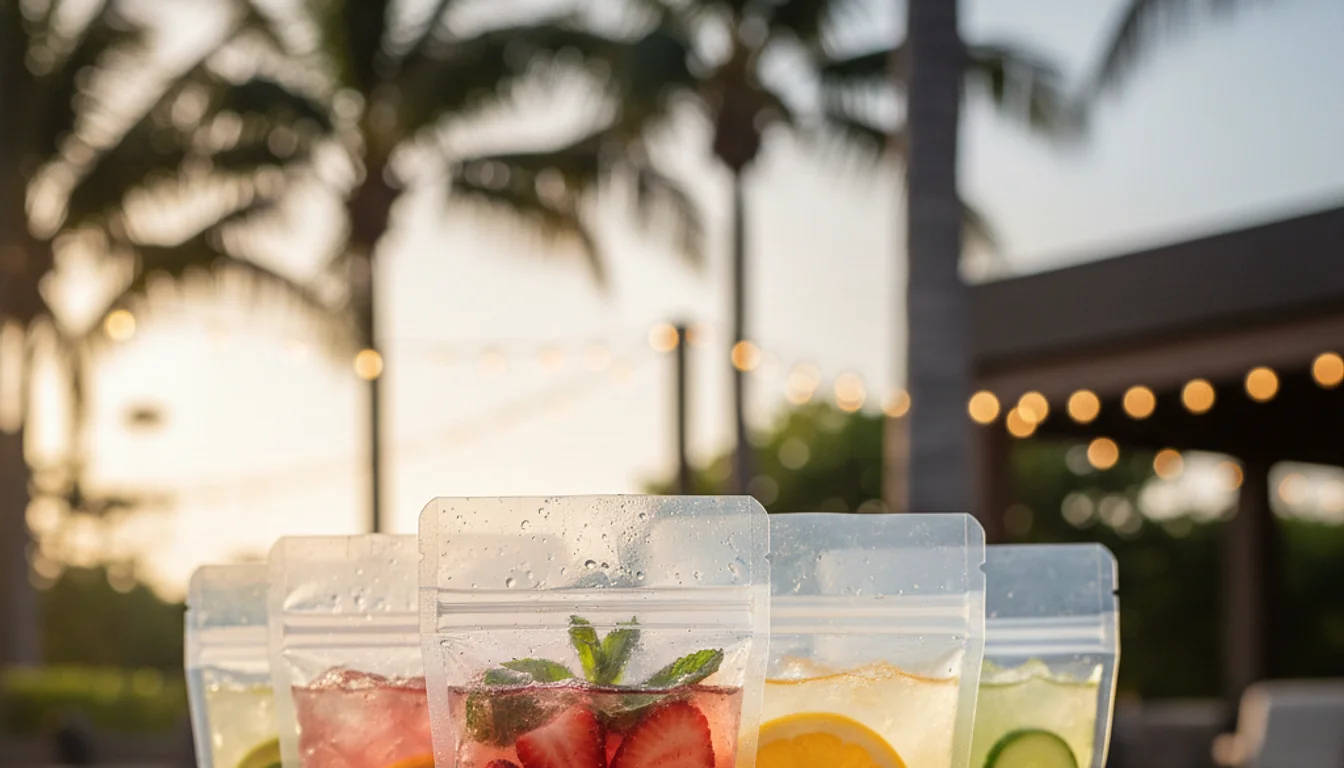 drink pouches - relevant illustration